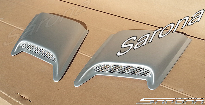 Custom GMC Savana Van  All Styles Hood Scoop (1996 - 2023) - $175.00 (Part #GM-007-HS)